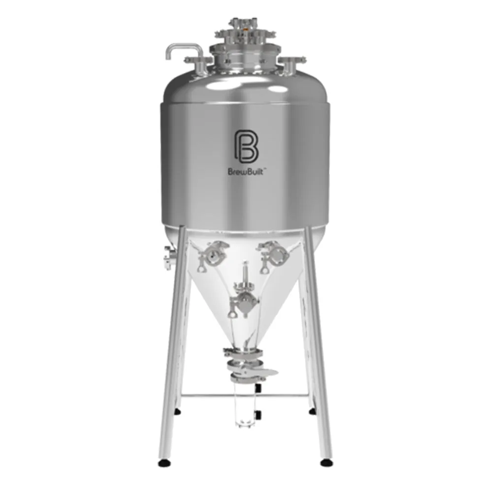 144L BrewBuilt X3 Uni Conical Fermenter - Jacketed Stainless Steel (38gal) - Complete Kit