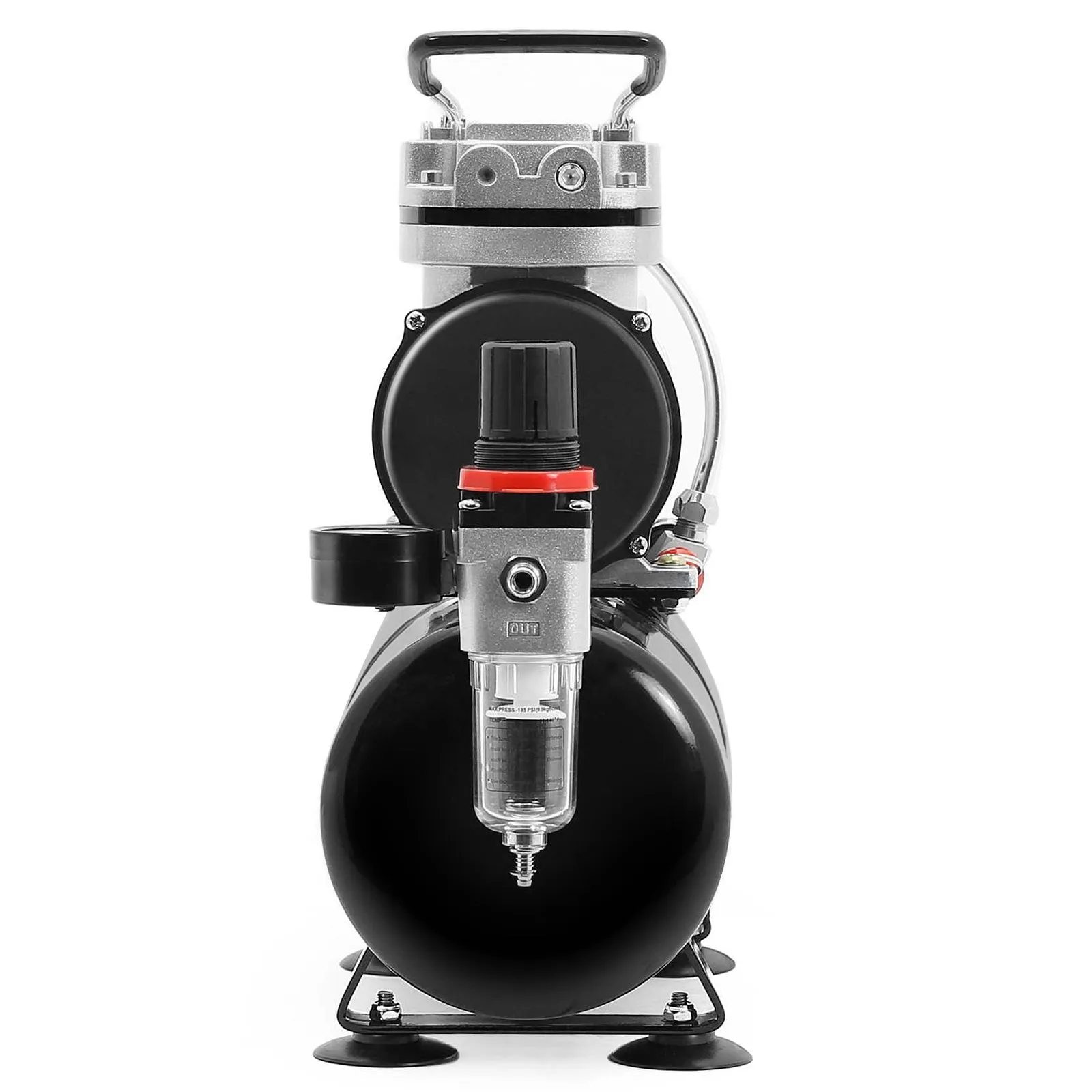 1/5 HP Airbrush Compressor with Tank, Gauge and Water Trap