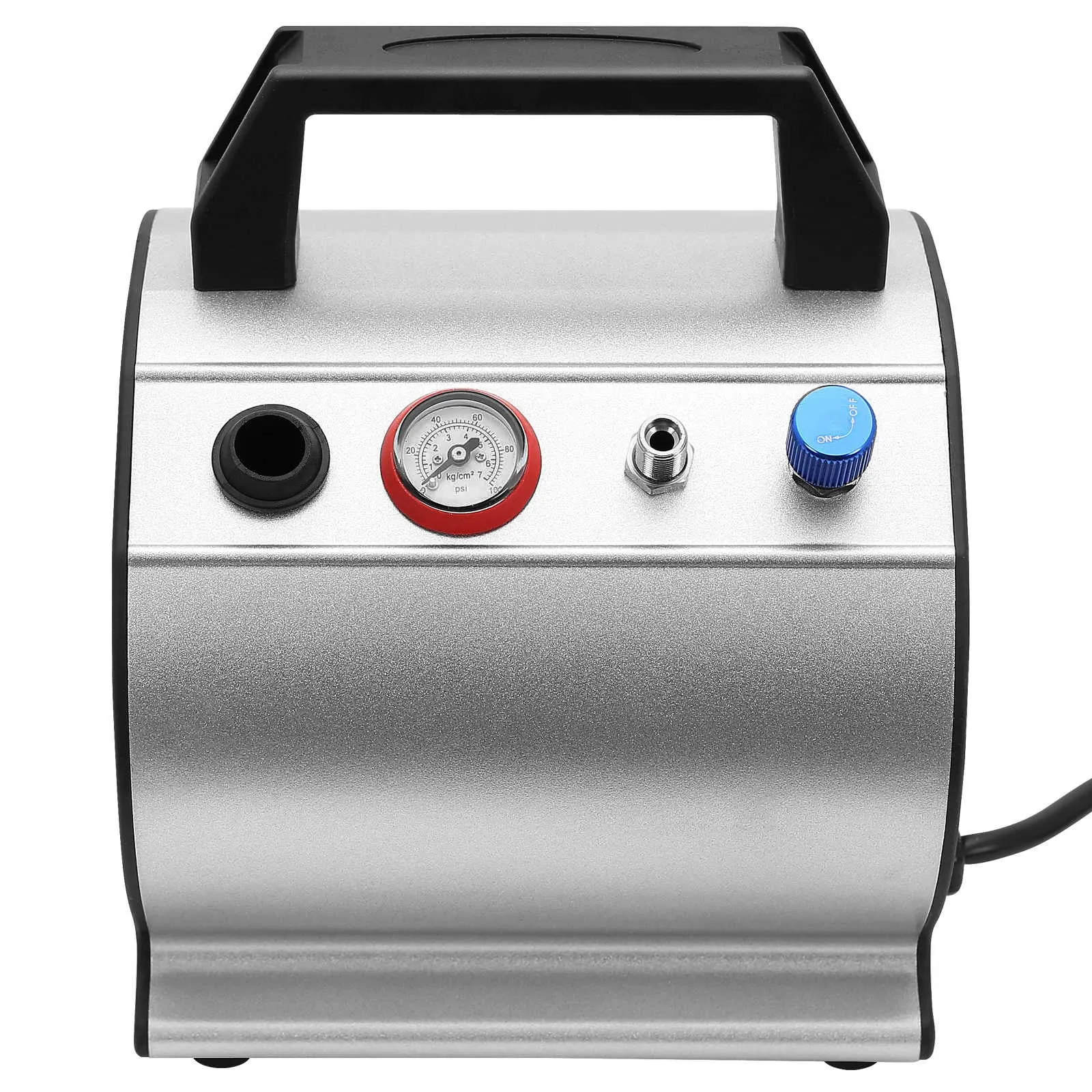 1/6 HP Airbrush Compressor w/ Internal Tank and 6 Ft. Hose