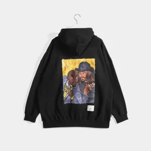 “2 Of Amerikaz Most Wanted” Sweat Parka [Black] / 2410407