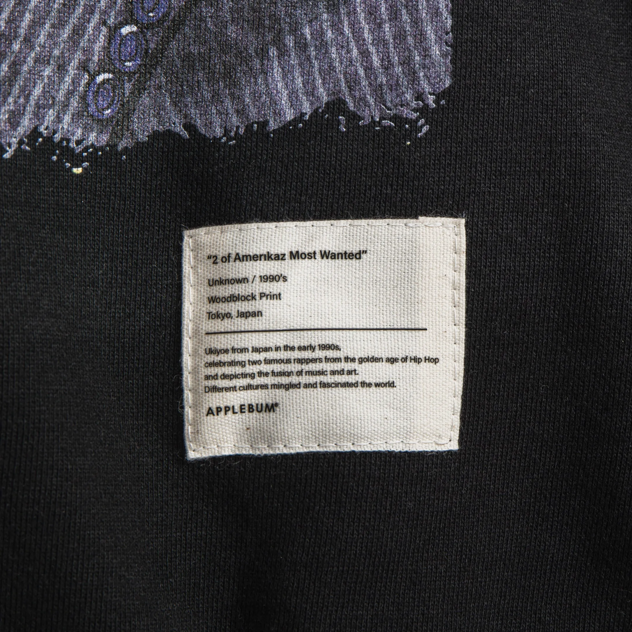 “2 Of Amerikaz Most Wanted” Sweat Parka [Black] / 2410407