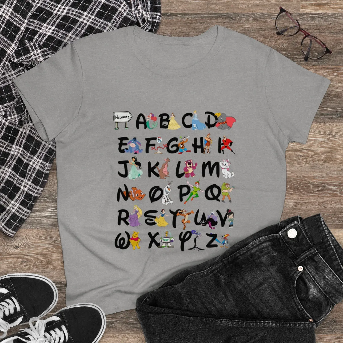 220224001 Women's Midweight Cotton Tee