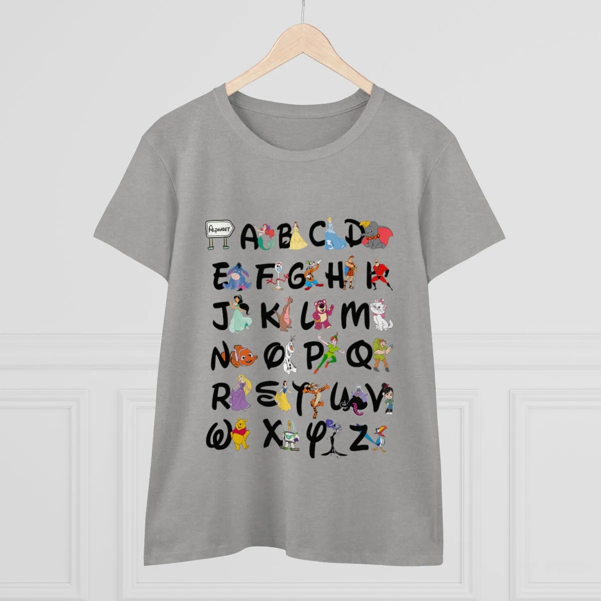 220224001 Women's Midweight Cotton Tee