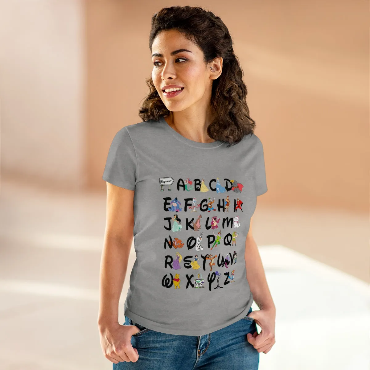220224001 Women's Midweight Cotton Tee