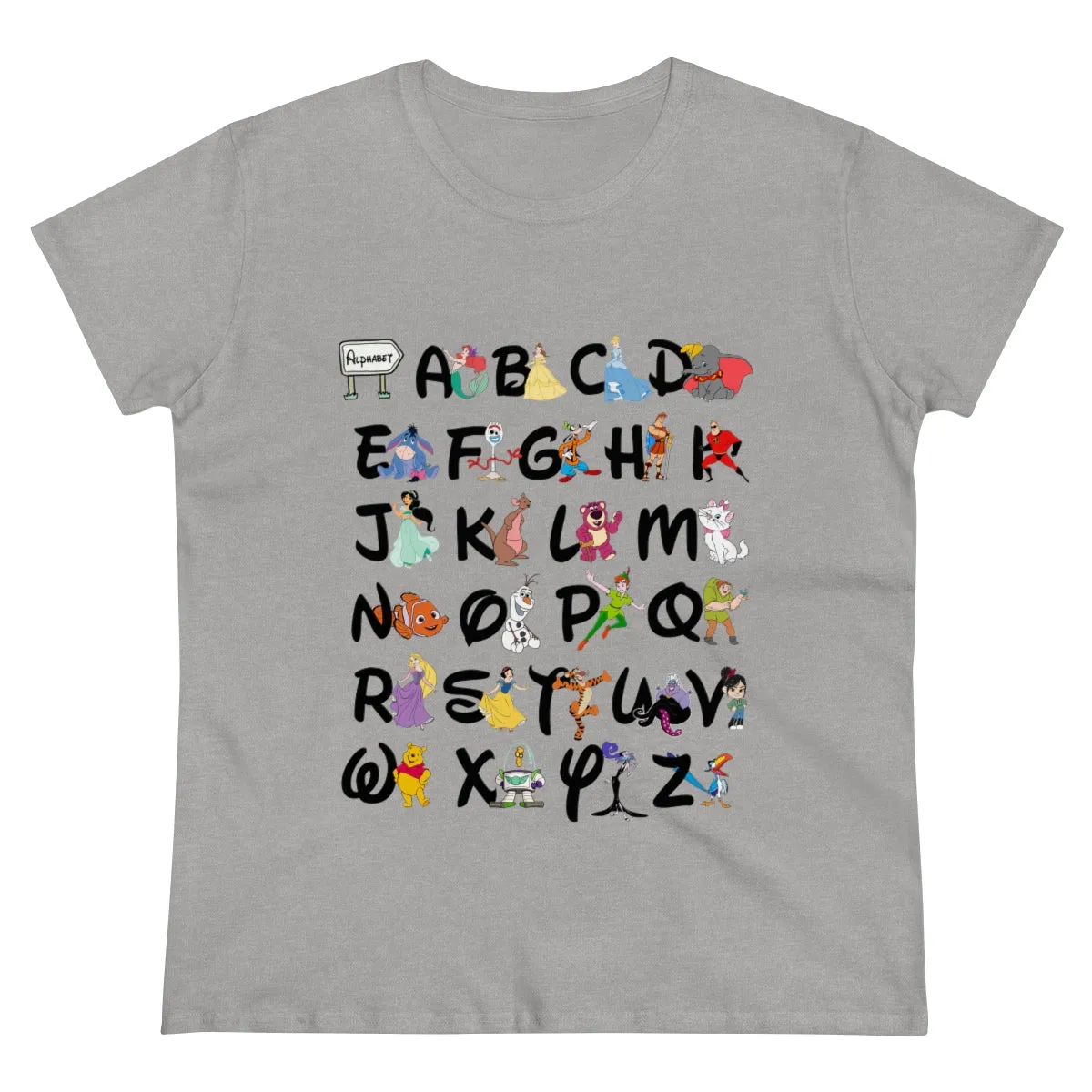 220224001 Women's Midweight Cotton Tee