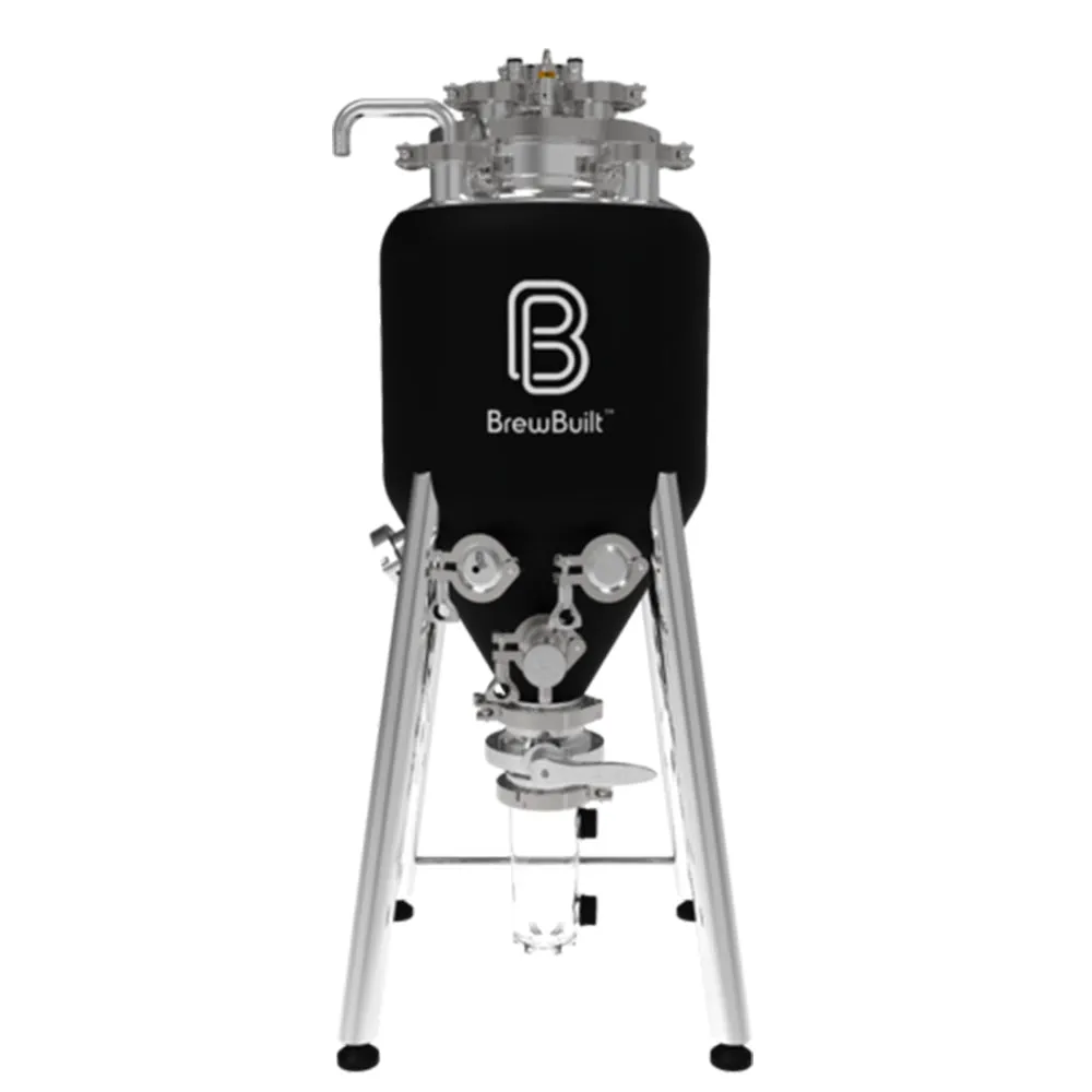 26L BrewBuilt X3 Uni Conical Fermenter - Jacketed Stainless Steel (7gal) - Complete Kit
