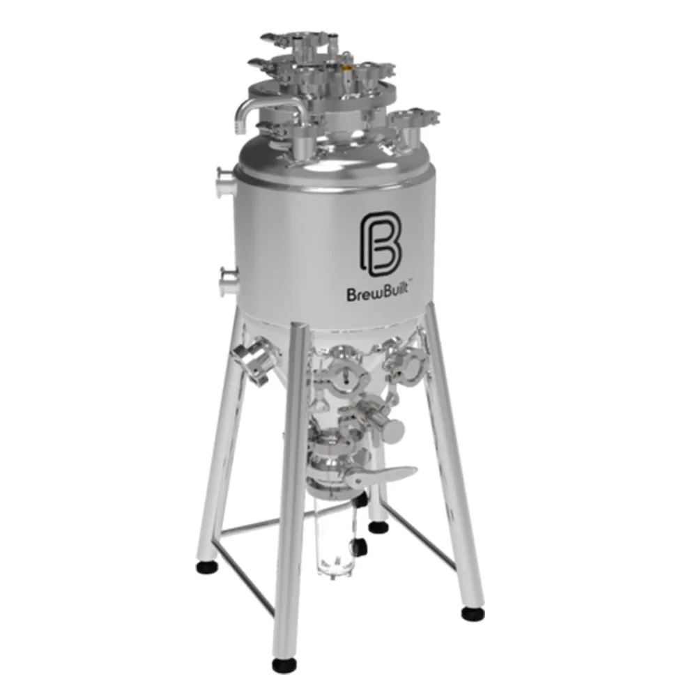 26L BrewBuilt X3 Uni Conical Fermenter - Jacketed Stainless Steel (7gal) - Complete Kit