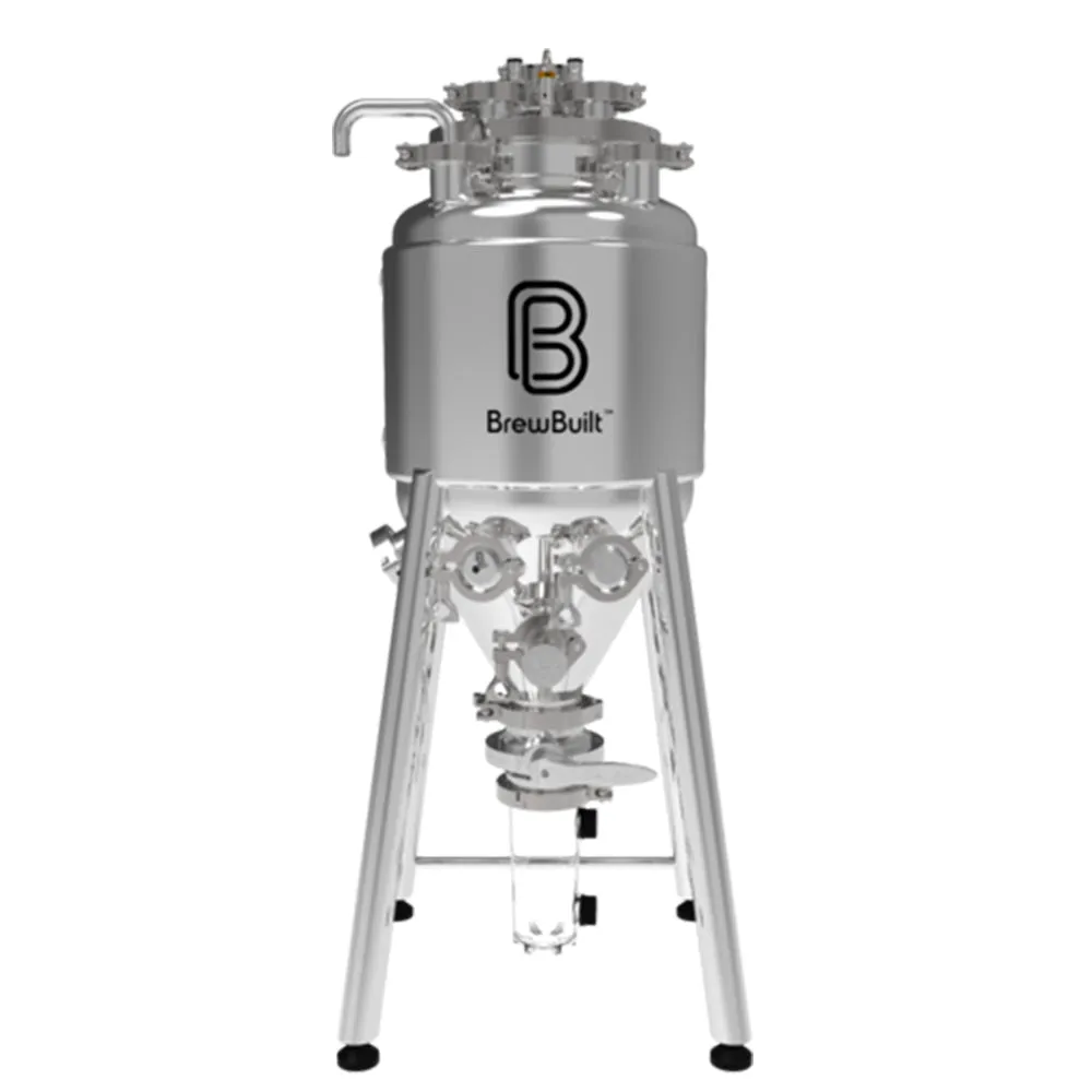 26L BrewBuilt X3 Uni Conical Fermenter - Jacketed Stainless Steel (7gal) - Complete Kit