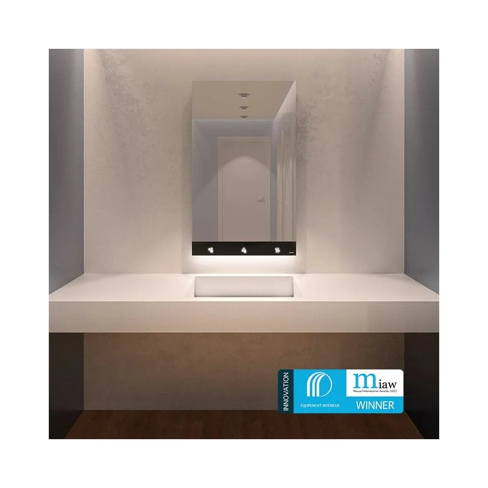 4-in-1 Cabinet with Mirror, Auto Soap, Tap and Hand Dryer 510204 (800mm Wide)