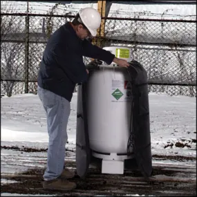 420 Pound Gas Cylinder Heater (120V)