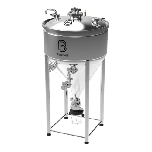 95L BrewBuilt X2 - Jacketed Stainless Steel Conical Unitank Fermenter Kit (25gal)