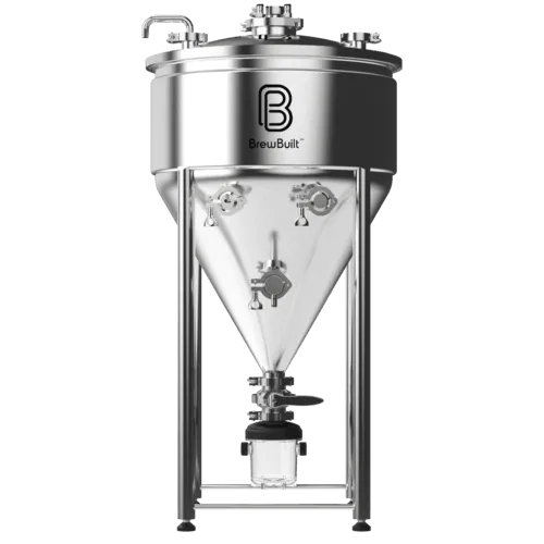 95L BrewBuilt X2 - Jacketed Stainless Steel Conical Unitank Fermenter Kit (25gal)