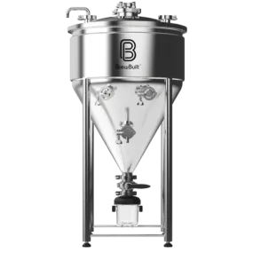 95L BrewBuilt X2 - Jacketed Stainless Steel Conical Unitank Fermenter Kit (25gal)