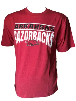 Arkansas Razorbacks Colosseum Red Crunch Frontline Short Sleeve T-Shirt