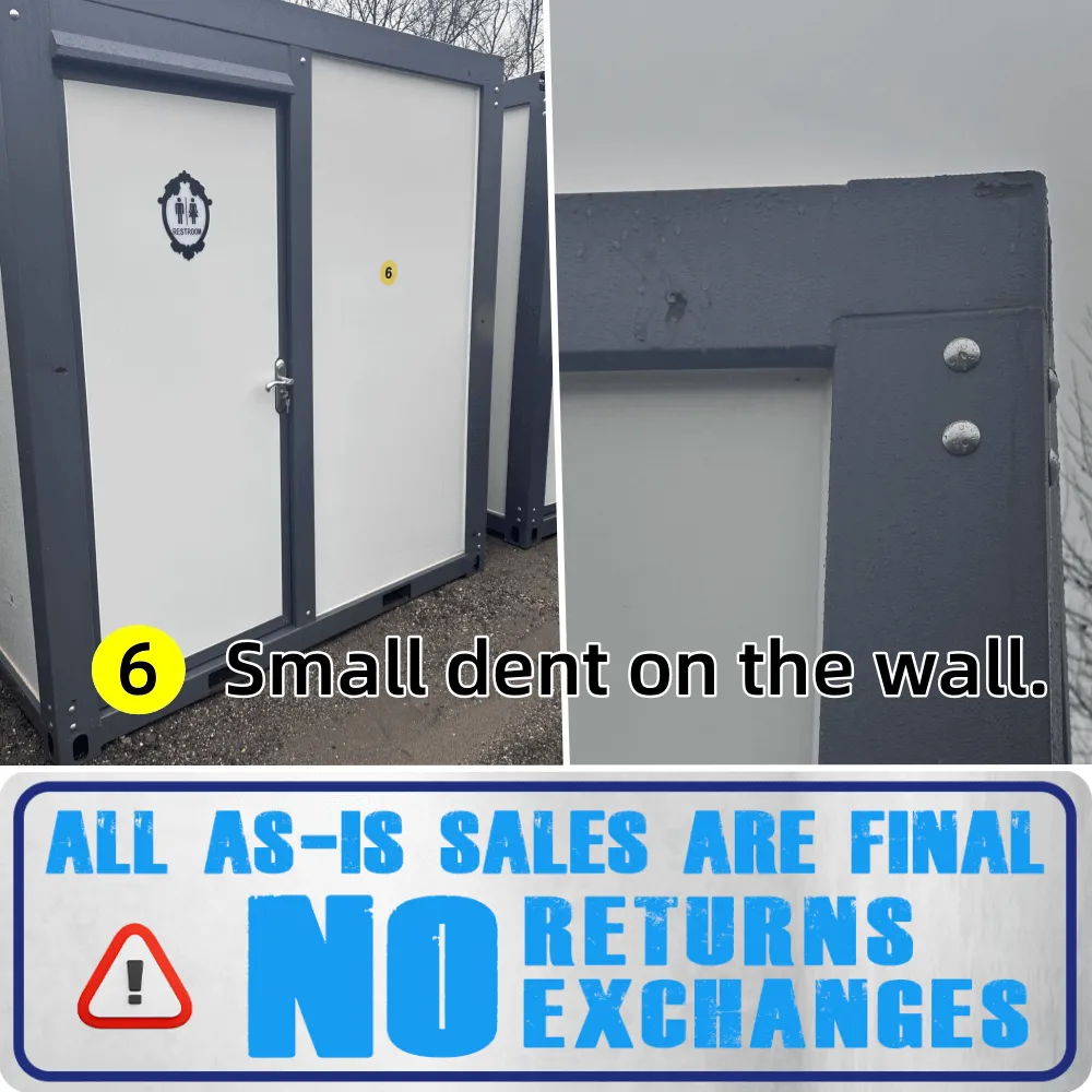 [AS-IS] Portable Toilet with Showers, Like New