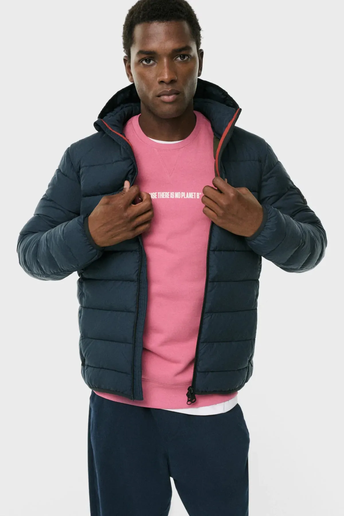 Aspen Jacket Deep Navy Ecoalf