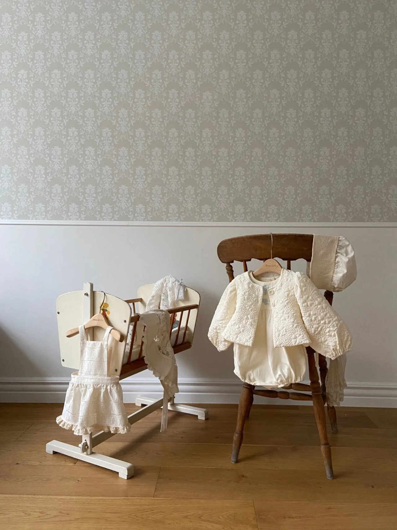 Atelier Embroidered Romper_Blue