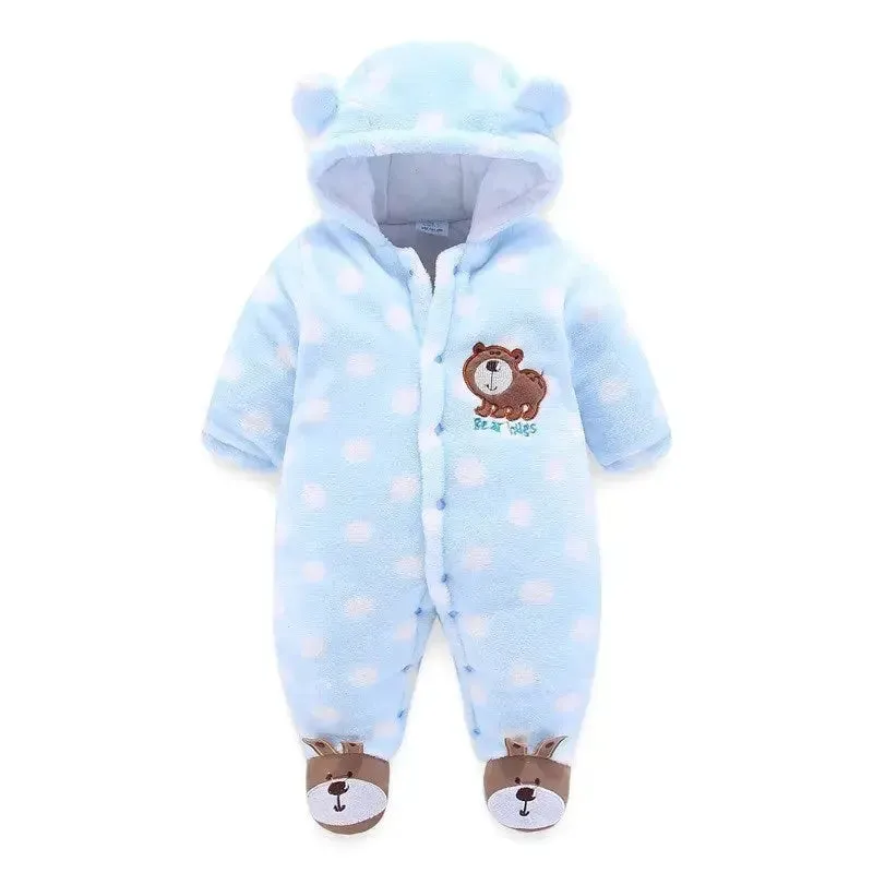 Baby Winter Romper Outfit