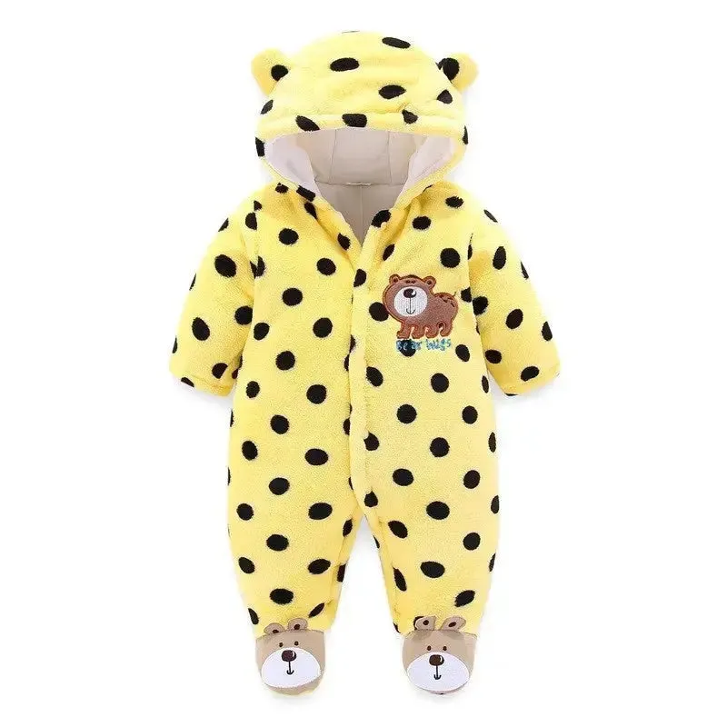 Baby Winter Romper Outfit