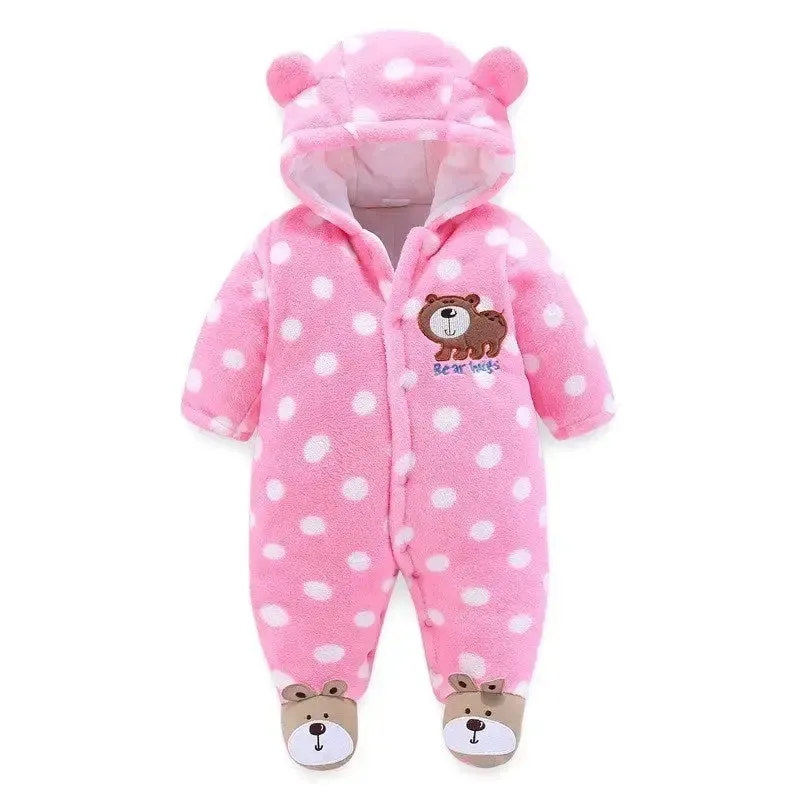 Baby Winter Romper Outfit