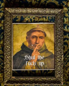 Backpatch "Shut the Fuck Up"