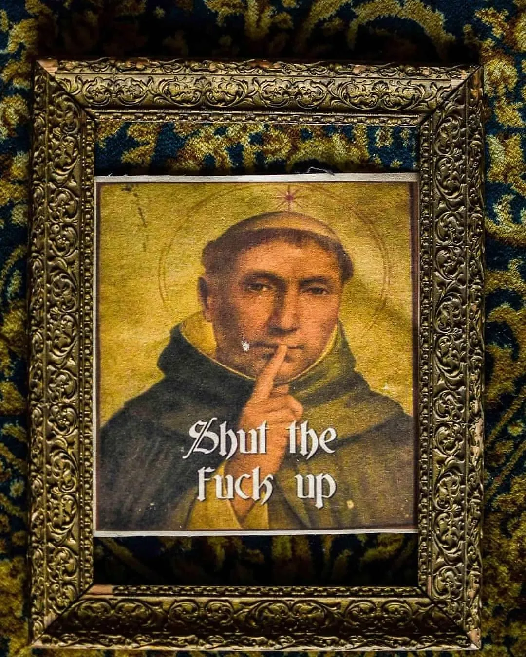 Backpatch "Shut the Fuck Up"