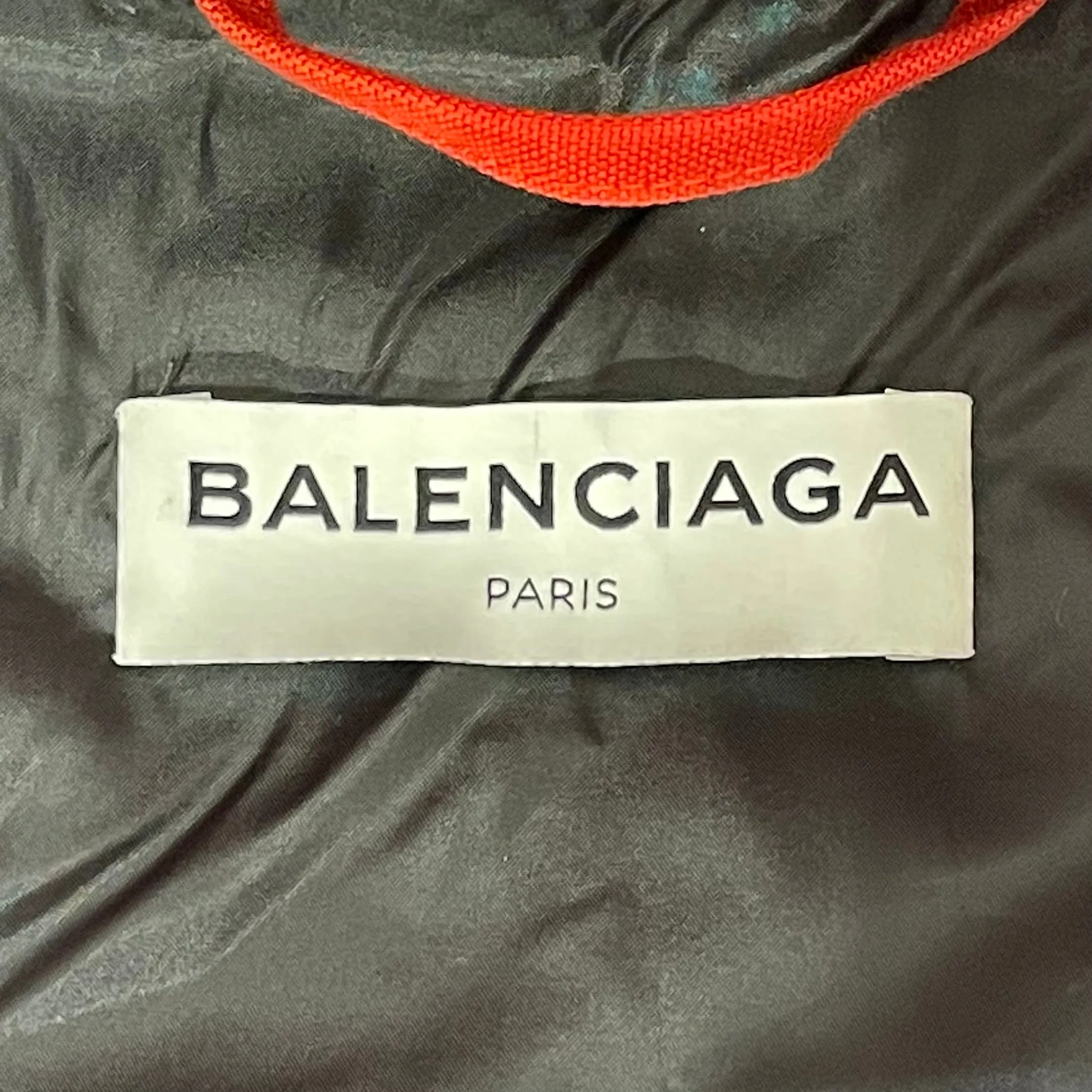 BALENCIAGA/Mod Parka/34/Polyester/RED/
