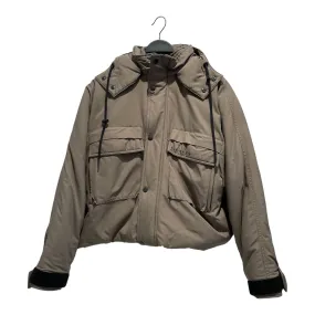 BALENCIAGA/Mountain Parka/34/Nylon/KHK/Hooded Oversized Jacket