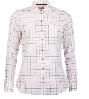 Barbour Triplebar Shirt Aster Pink