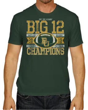 Baylor Bears The Victory 2013 Big 12 Football Champions Green T-Shirt