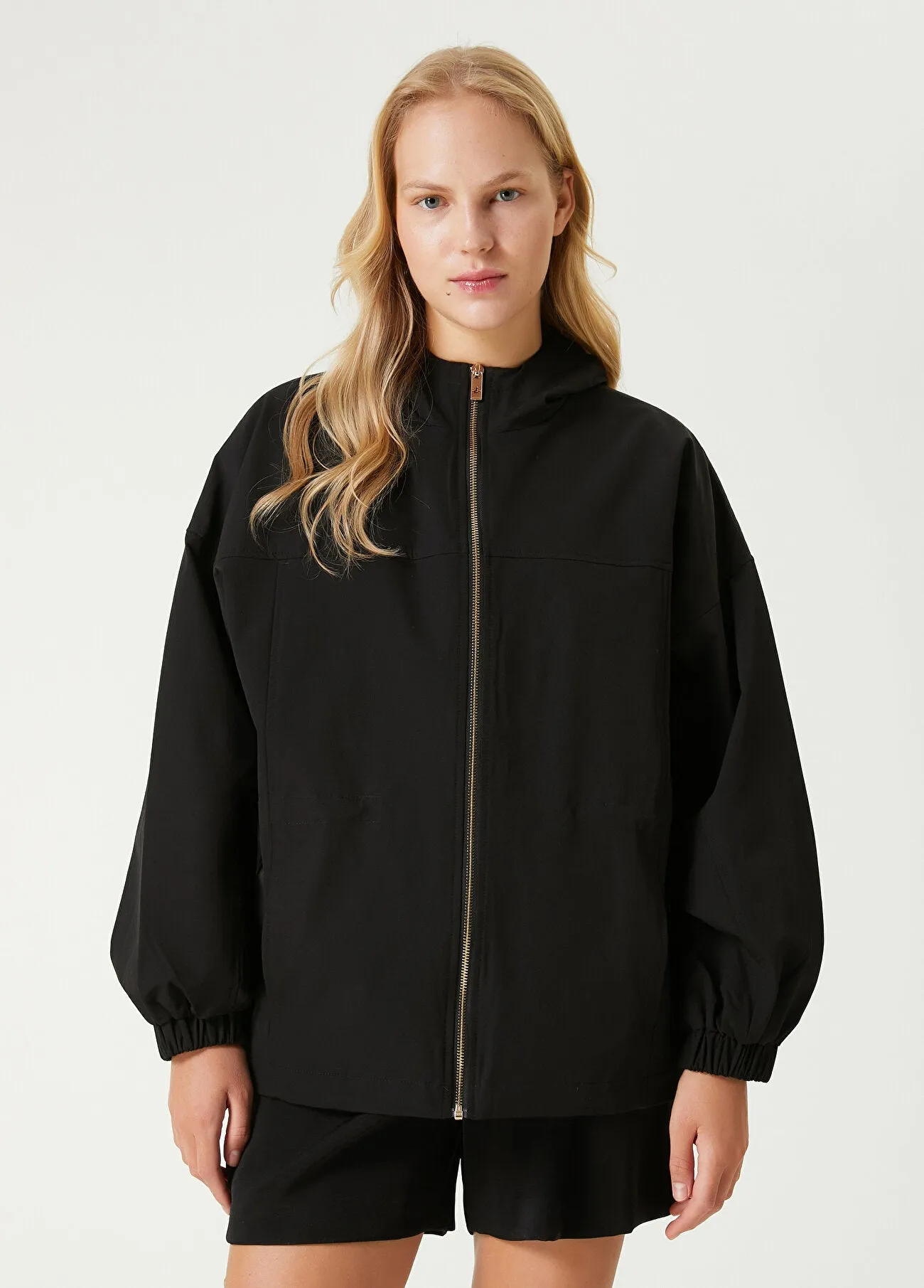 Beymen Club Hooded Coat Black