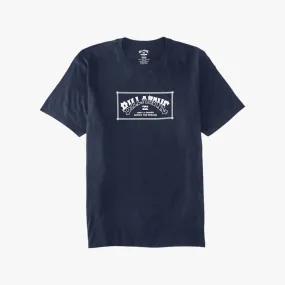 Billabong Mens Arch Short Sleeve Tee Navy