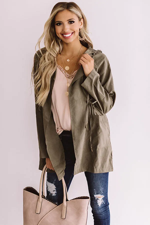 Breckenridge Bound Lightweight Parka in Martini Olive