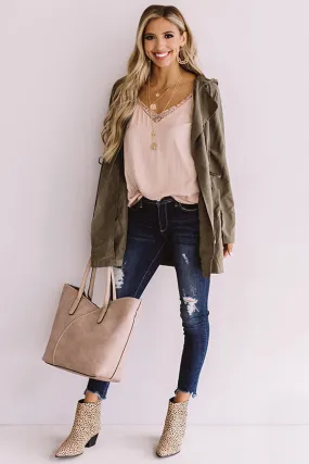 Breckenridge Bound Lightweight Parka in Martini Olive