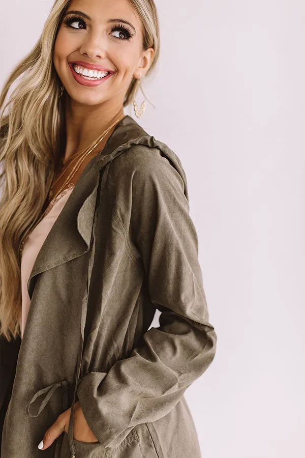 Breckenridge Bound Lightweight Parka in Martini Olive