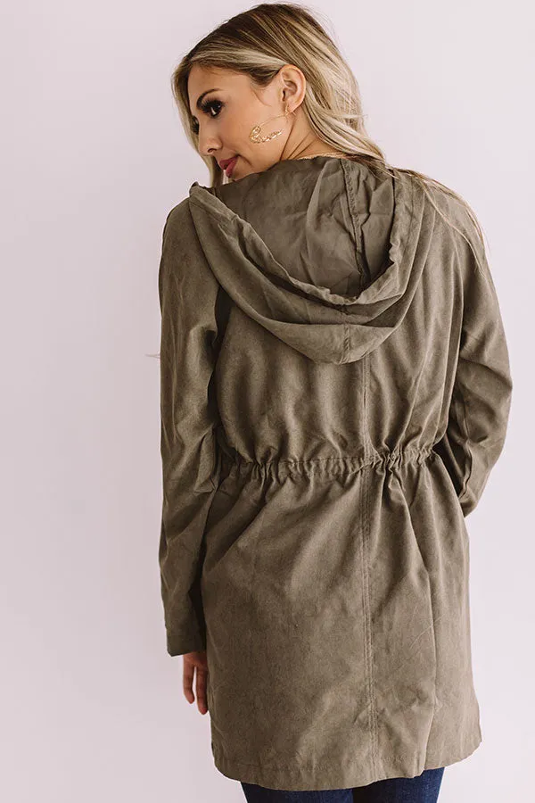 Breckenridge Bound Lightweight Parka in Martini Olive