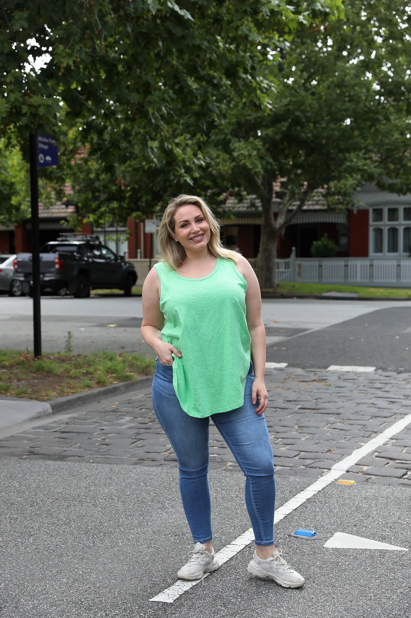 Brit Top - Green