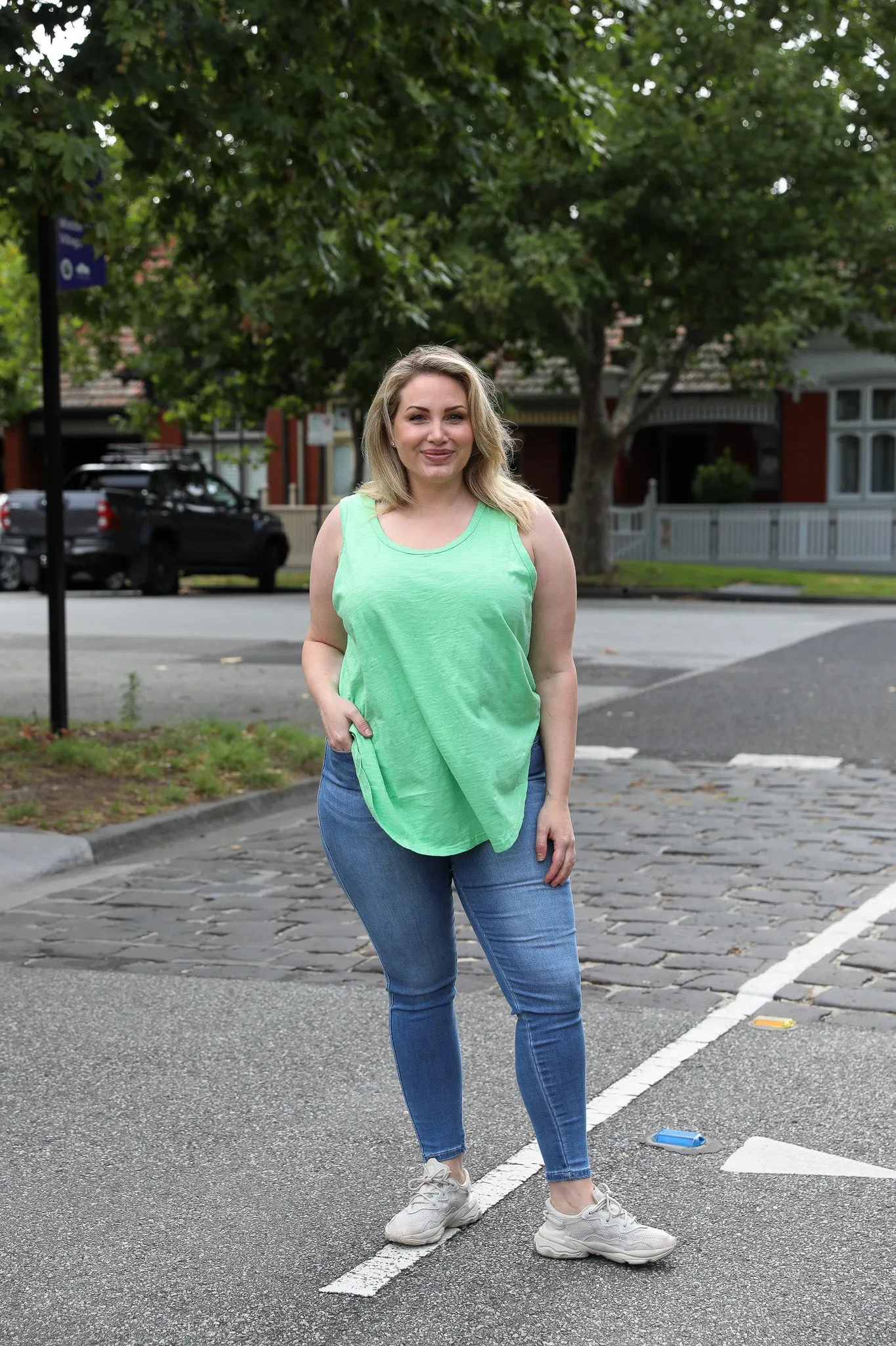 Brit Top - Green