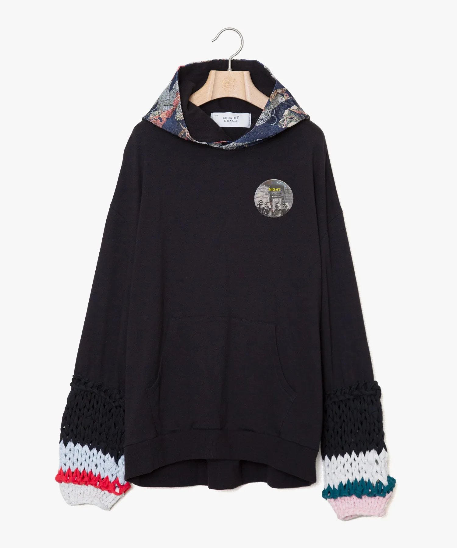 BSD25SS-03 Loose Sleeve Parka BLACK