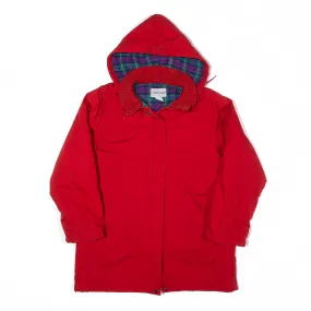CABIN CREEK Insulated Parka Coat Red Womens M