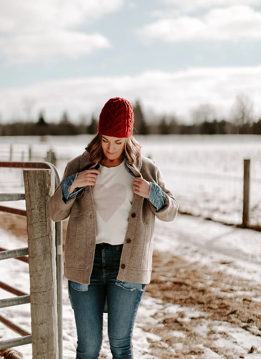 Cable Knit Kisses