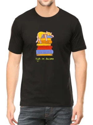 Cat Lovers T Shirt for Men D40