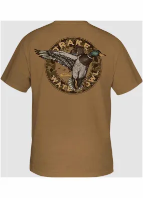 Circle Mallard SS in Medal Bronze Heather by Drake