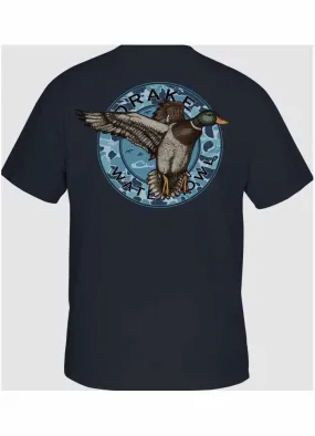 Circle Mallard SS in Vintage Indigo Black Heather by Drake