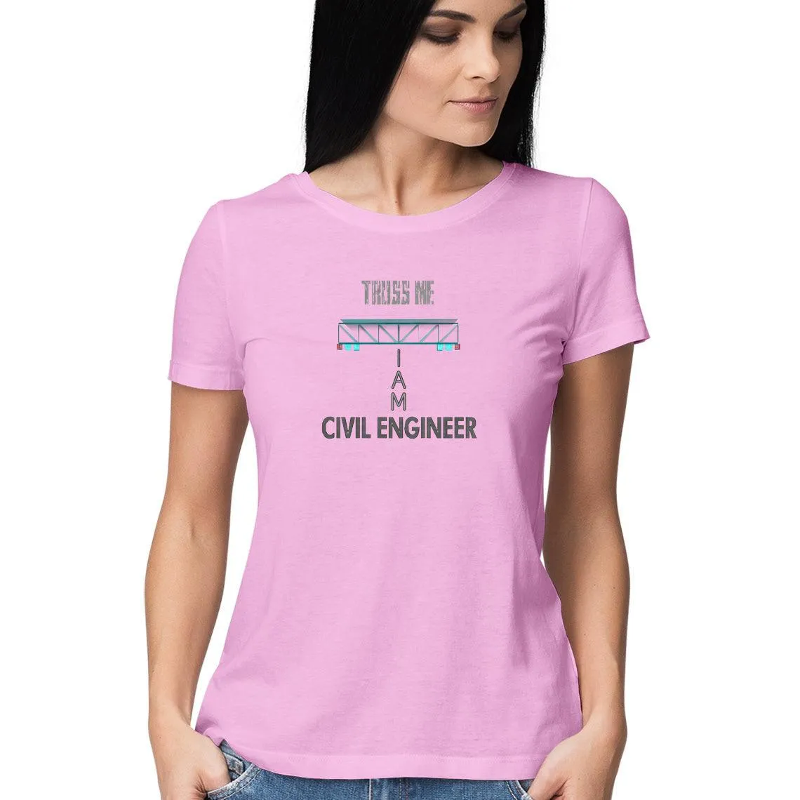 Civil Engineer T Shirt for Women D46