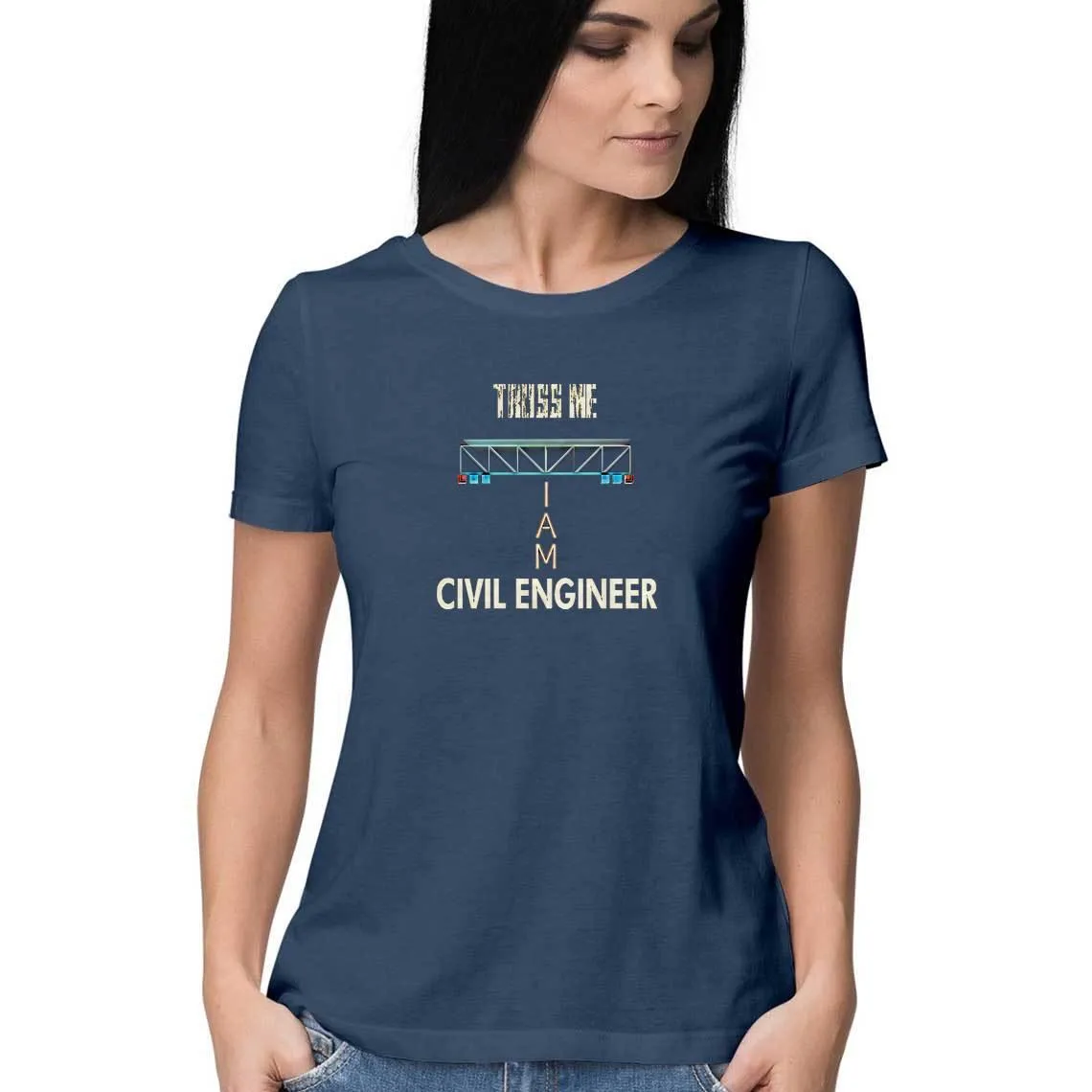 Civil Engineer T Shirt for Women D46