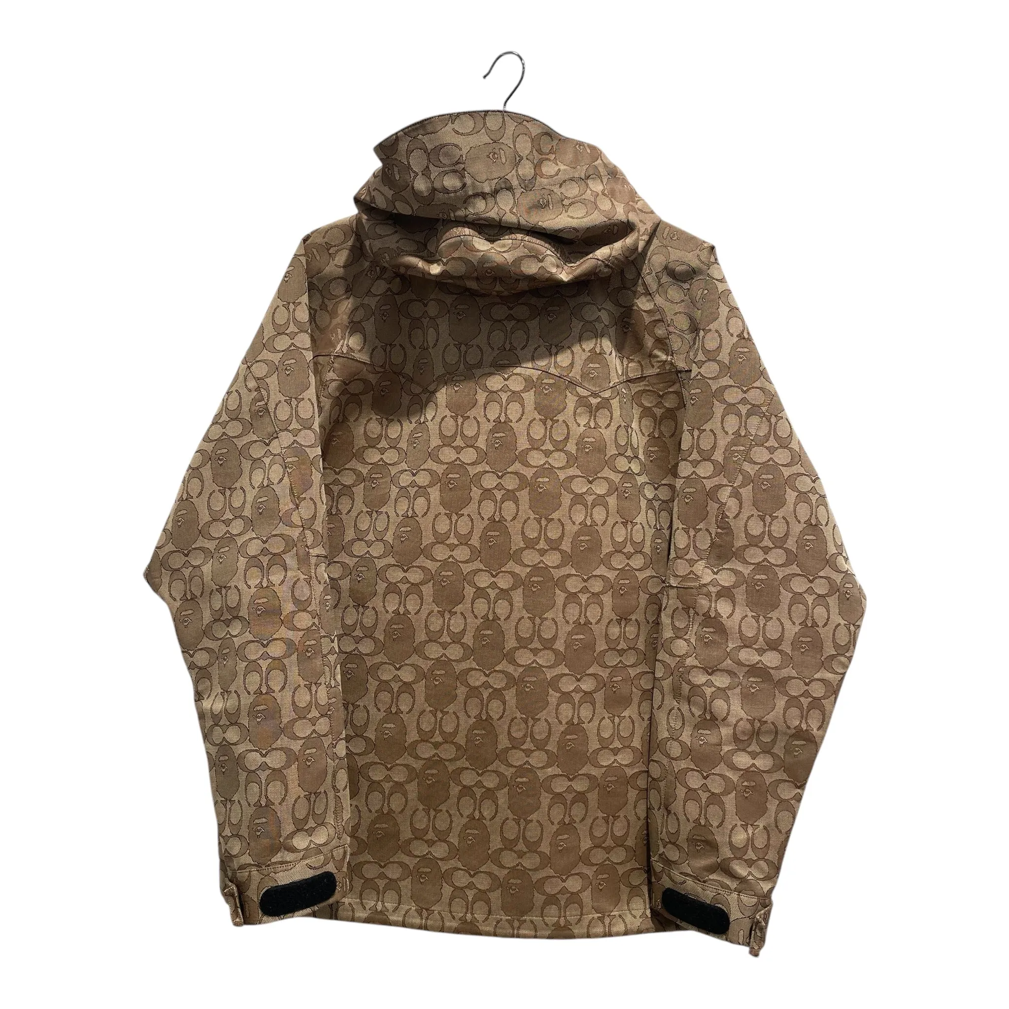 COACH/BAPE/Mountain Parka/XL/Nylon/CML/Monogram/
