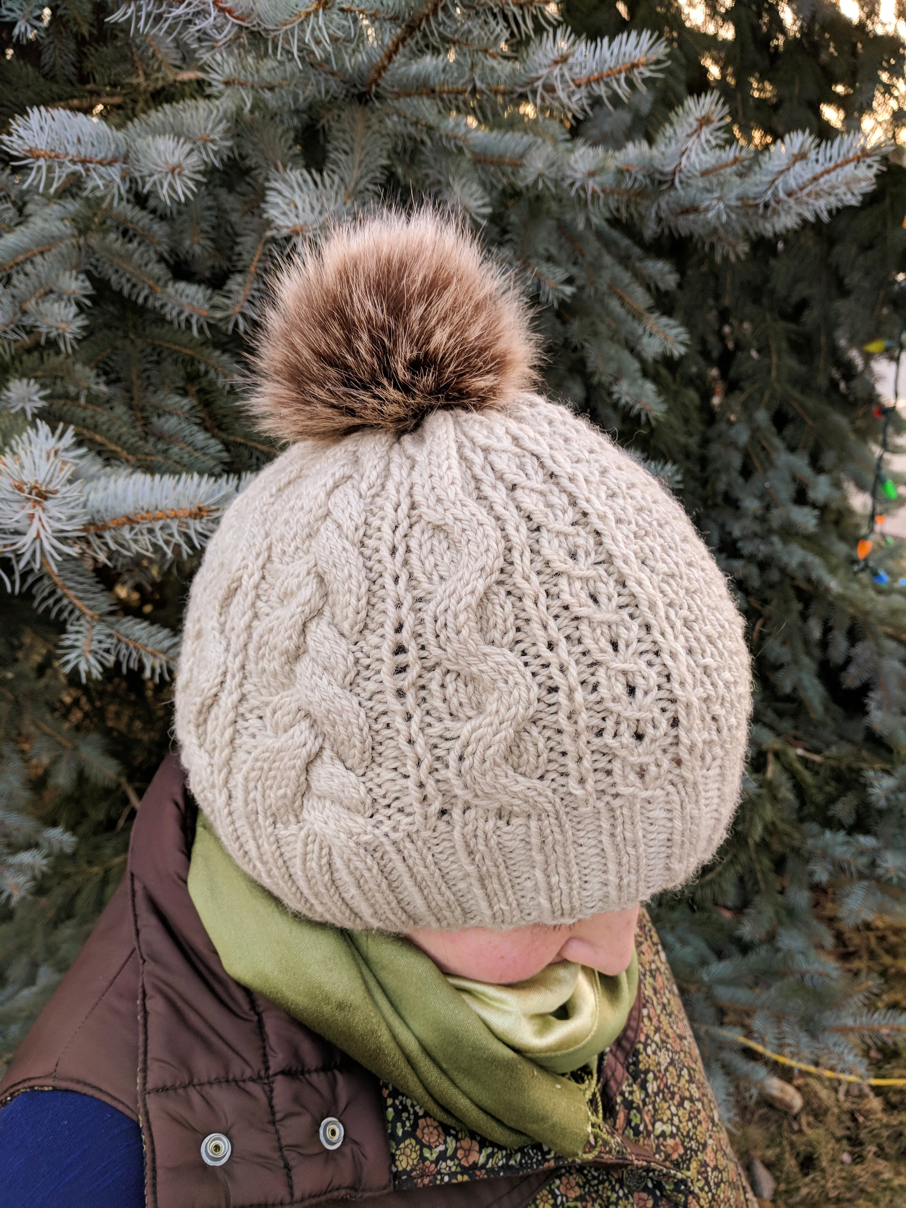 Comforati Hat Knitting Pattern (PDF) by Phibersmith Designs