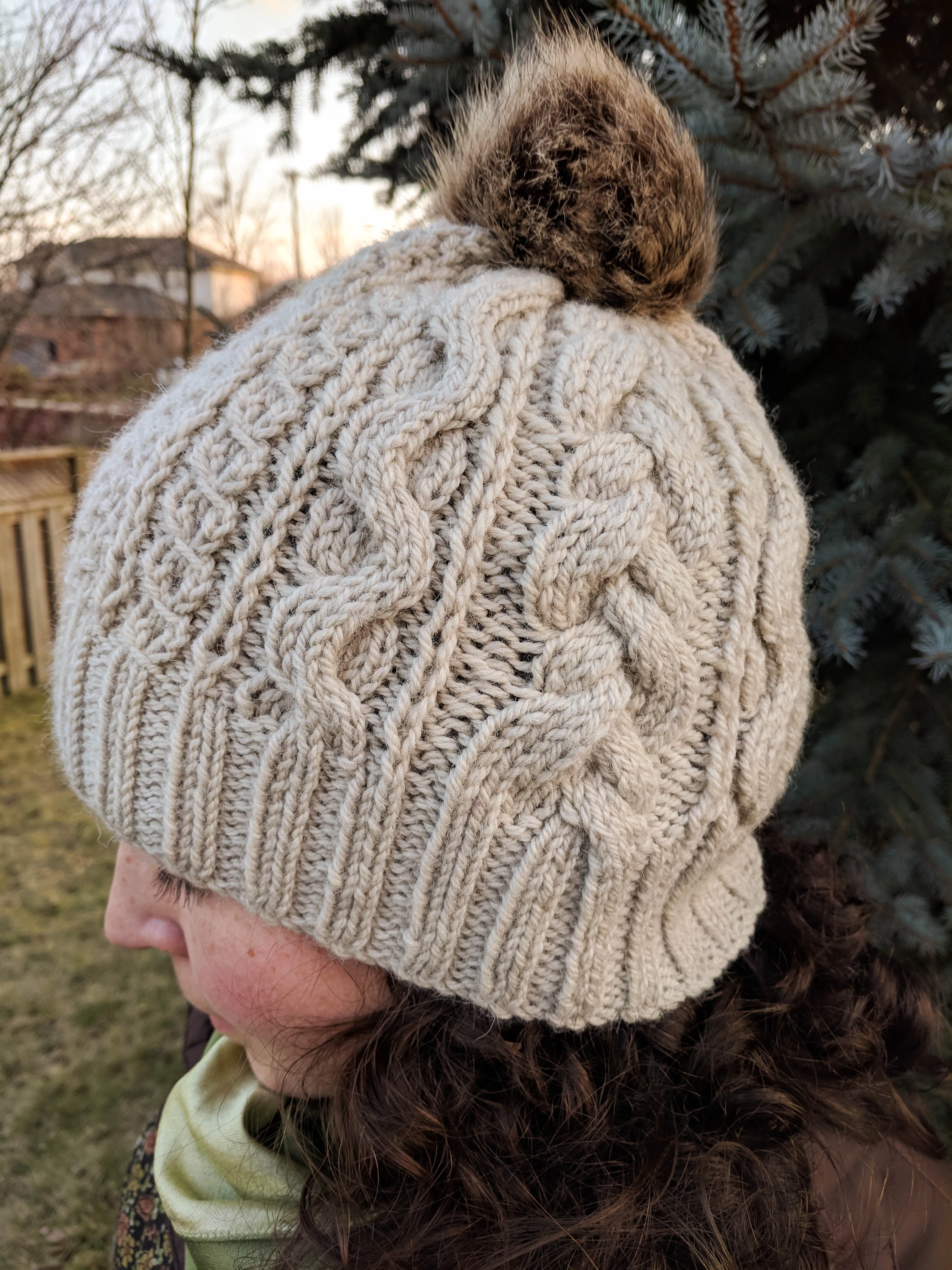 Comforati Hat Knitting Pattern (PDF) by Phibersmith Designs