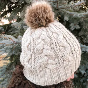 Comforati Hat Knitting Pattern (PDF) by Phibersmith Designs